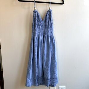 Jean Summer dress or coverup size M/L